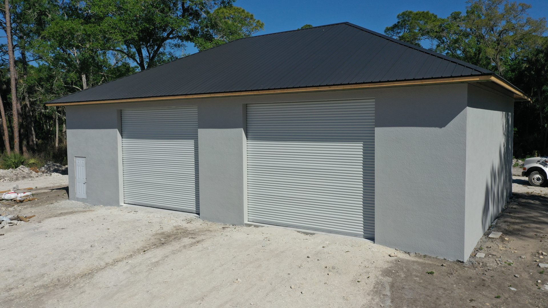 Commercial overhead garage doors installed by West Bay Garage Doors in the Houston area