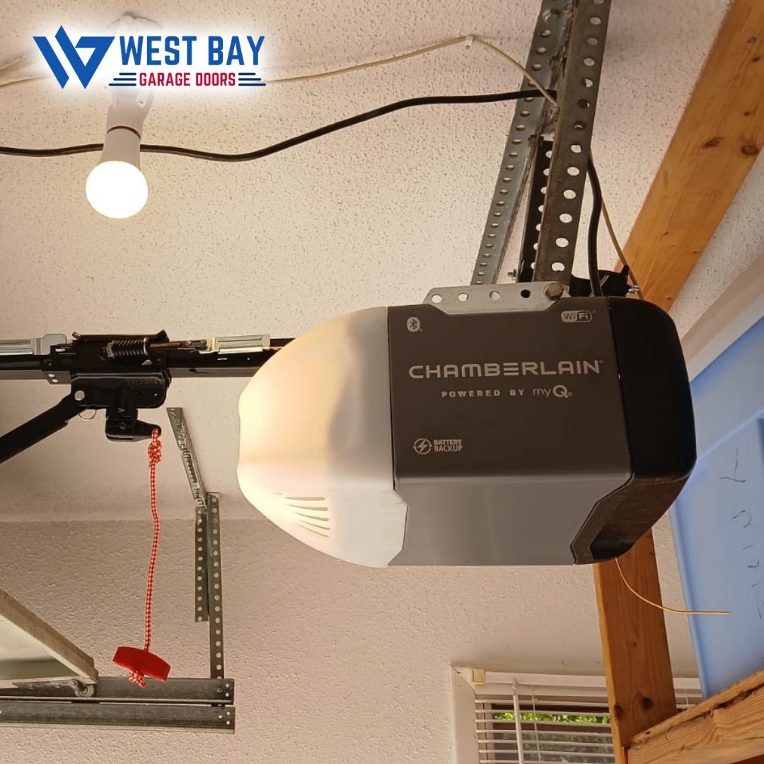 Garage door opener repair in Houston by West Bay Garage Doors